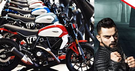 Virat Kohli and his bike collections - Honda to Ducati