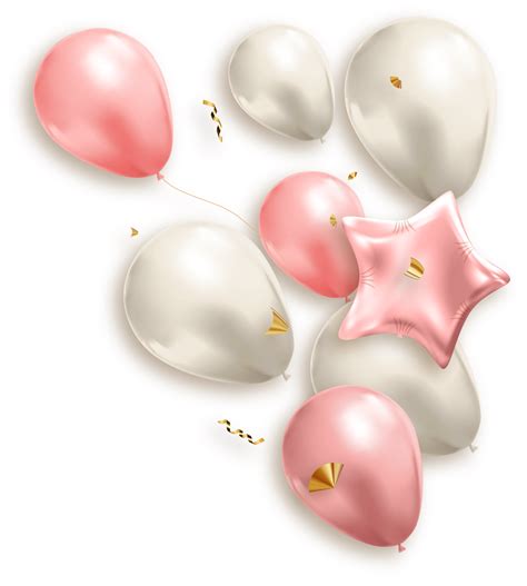 Party Holiday Birthday Background with Balloons 13079409 PNG