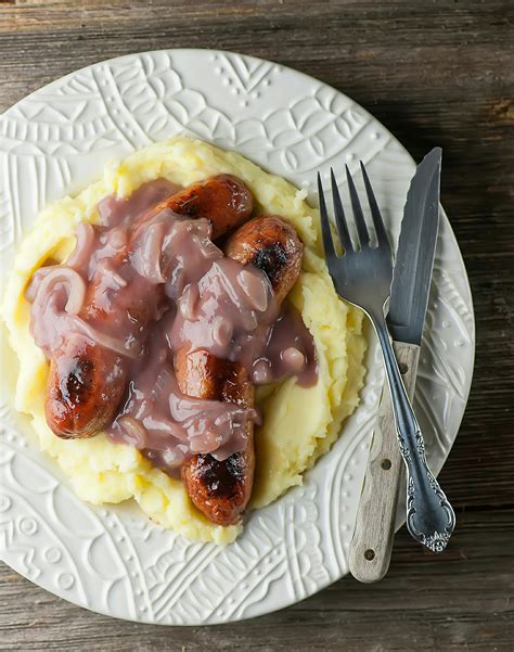 Irish Bangers and Mash - Framed Cooks