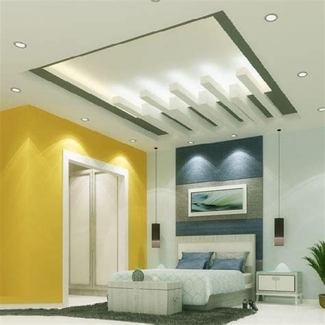 Bedroom Gypsum ceiling in MUMBAI - AQSA Ceiling System Interior