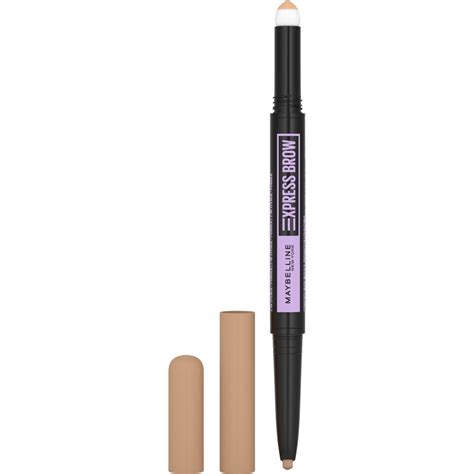 Maybelline Express Brow 2-In-1 Pencil and Powder Eyebrow Makeup, Light ...