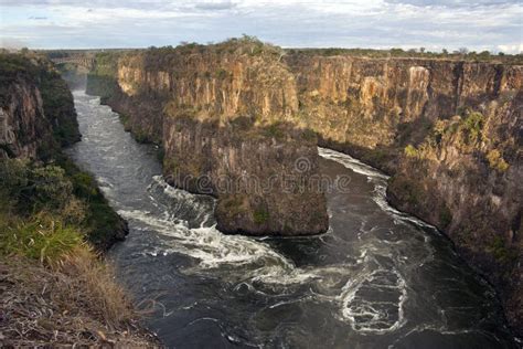 Zambezi River Near Victoria Falls Stock Image - Image: 17304821