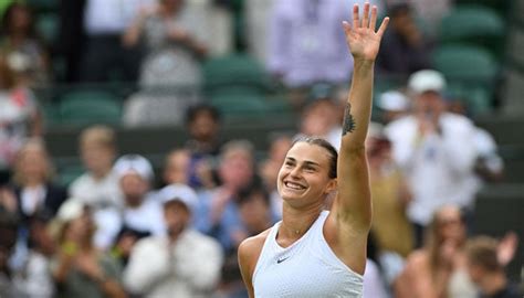 Wimbledon 2023: Aryna Sabalenka overpowers Madison Keys to reach semis