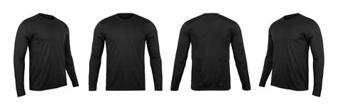 Long Sleeve T Shirt Mockup Stock Photos, Images and Backgrounds for ...