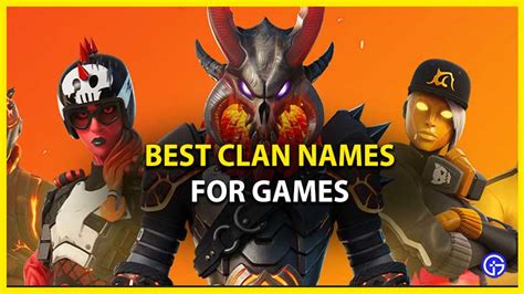 100+ Best Gaming Clan Names (2022) - Gamer Tweak