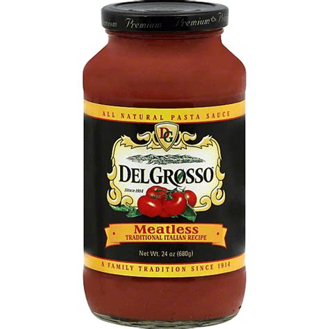 DelGrosso Pasta Sauce Meatless | Pasta & Pasta Sauce | Market Basket