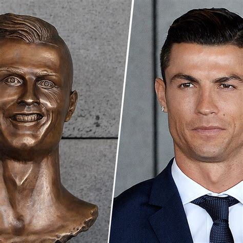 Cristiano Ronaldo Bronze Statue