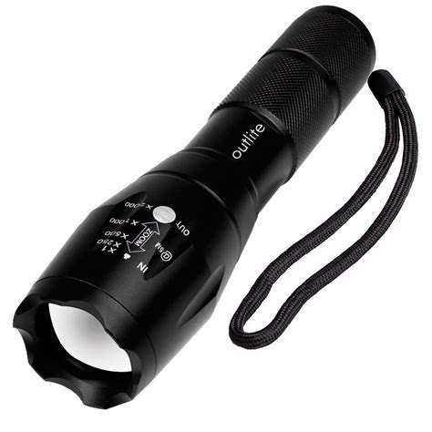 Outlite A100 Portable Ultra Bright Handheld LED Flashlight with ...