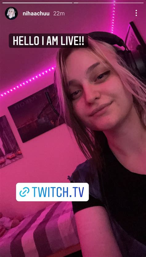 Niki shared her stream on her Instagram story! - nihachu updates