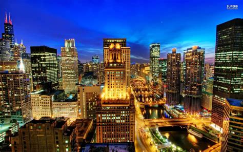 Chicago Skyline Wallpapers - Wallpaper Cave