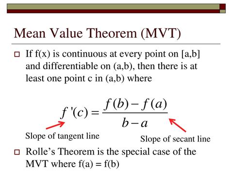 PPT - 2. Rolle’s Theorem and Mean Value Theorem PowerPoint Presentation ...