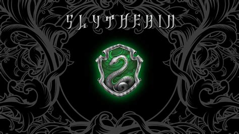 Slytherin House Crest Wallpaper