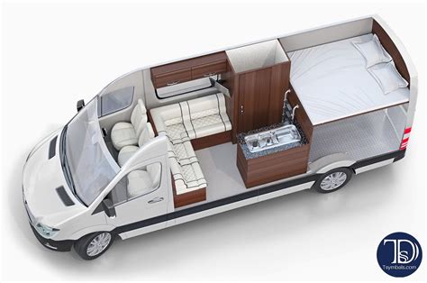 Motorhome 3d, RVs ? Layouts 3D Design studio Tsymbals Design