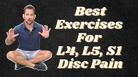 L5 S1 Herniated Disc Exercises - YouTube