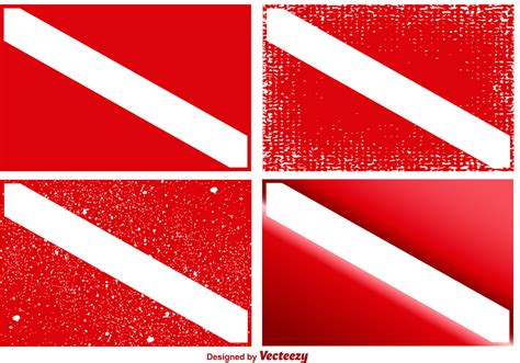 Vector Set of Dive Flags - Download Free Vector Art, Stock Graphics ...