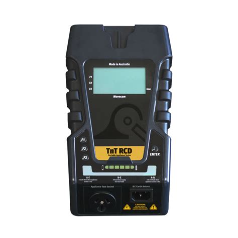 Wavecom TnT RCD – Portable Appliance Tester with RCD Function - My Meter