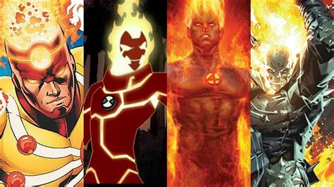 Top 10 Superheroes With Fire Power - GoBookMart