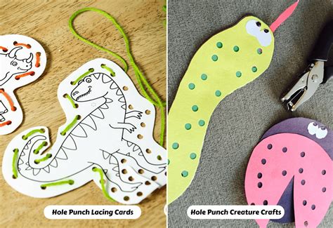 13 Hole Punch Activities For Fine Motor Fun With Young Learners ...