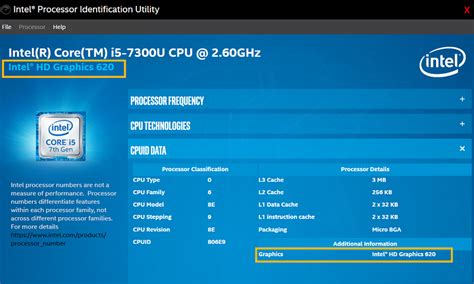 How to Find Which Integrated Intel® Graphics My Processor Supports