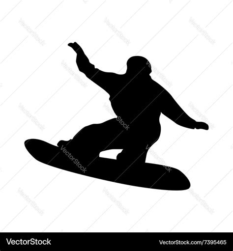 Snowboard Silhouette