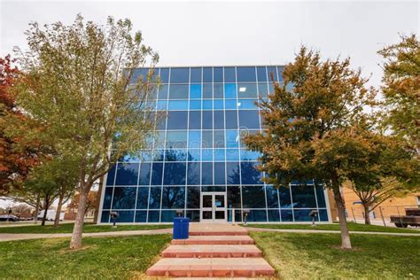 Overcast View of the Campus of Amarillo College Stock Image - Image of ...