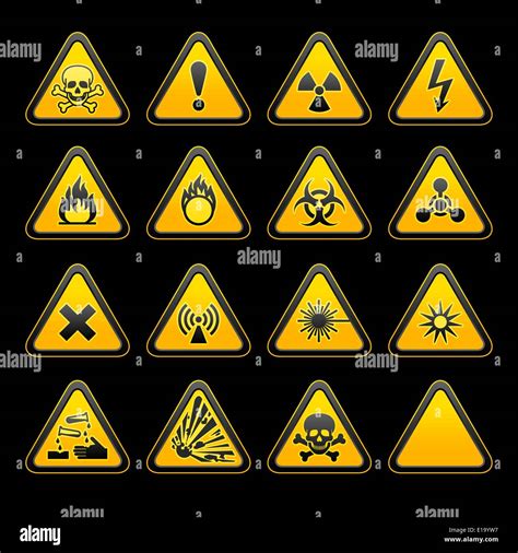 Chemical Hazard Symbols Harmful