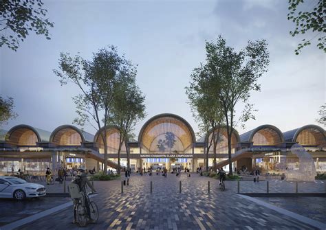 A futuristic project for the Chamartín station: vaults that recall its ...