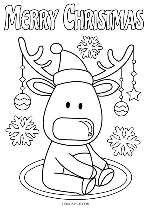 Free Printable Merry Christmas Coloring Pages For Kids | Kids christmas ...