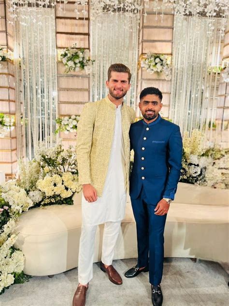 Pakistan Cricket Captain Babar Azam and Pacer Shaheen Shah Afridi Share ...