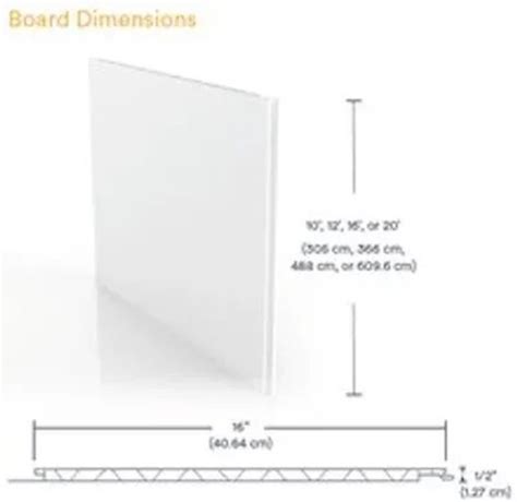 Trusscore® NorLock™ PVC Divider Panel - 24" Long