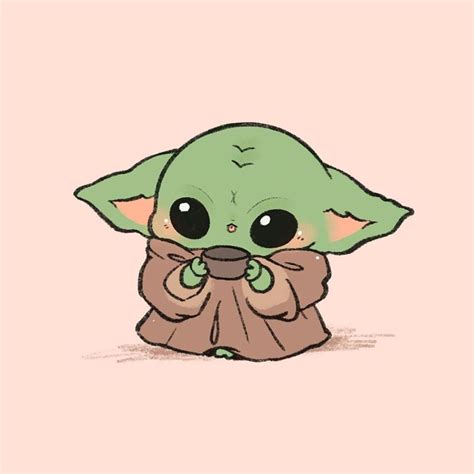 Chibi Baby Yoda Wallpapers - Top Free Chibi Baby Yoda Backgrounds ...