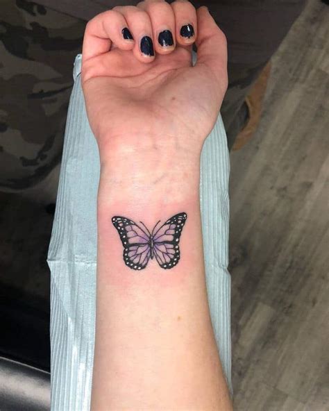 Top 61 Best Purple Butterfly Tattoo Ideas - [2021 Inspiration Guide]