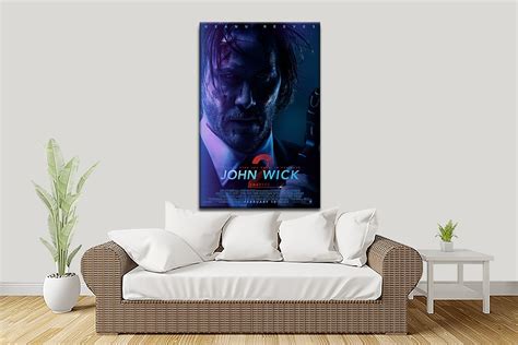 John Wick Chapter 2 Framed Film Poster | Canvas Prints Perth