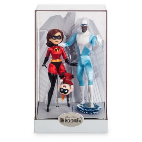 Disney Elastigirl Jack-jack And Frozone Doll Set Designer Pixar Limited ...