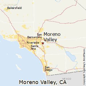 Where Is Moreno Valley California Map | Australia Map