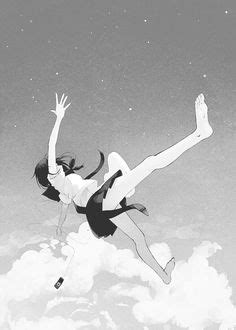 Manga Girl, Falling From The Sky, Girl Falling, Fall Anime