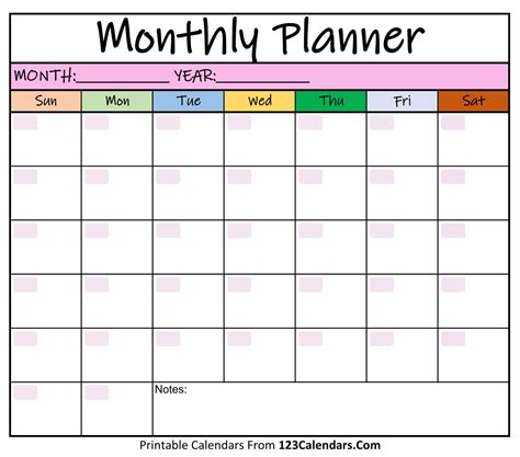 monthly planner template printable - monitoring.solarquest.in