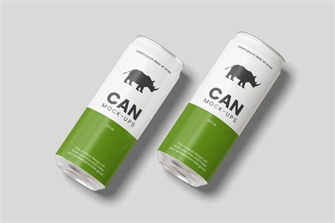 Soda Can Mockup :: Behance