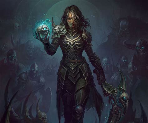 Necromancer Art Diablo Immortal Wallpaper, HD Games 4K Wallpapers ...