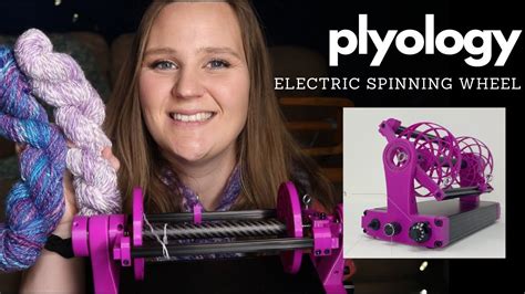 First look at the Plyology Electric Spinning Wheel - YouTube