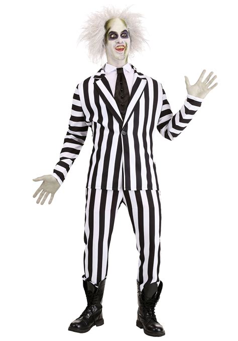 Beetlejuice Costume for Men | Men's Movie Halloween Costumes - $49.99