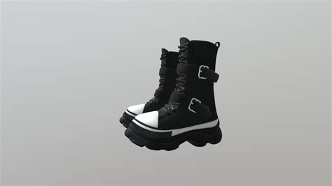 Combat Boots(Unisex) - 3D model by VapeQ [57cf149] - Sketchfab