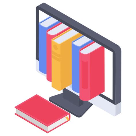 Digital library - Free education icons