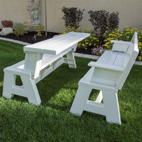 DIY Folding Picnic Table Bench Plans Patio Furniture PDF Plans | Etsy ...