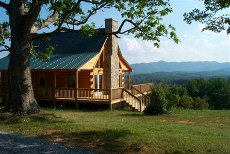 The Rebels Roost Cabin is located near the Blue Ridge Parkway ...