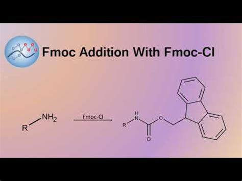 Adding Fmoc Group With Fmoc-Cl Mechanism | Organic Chemistry - YouTube