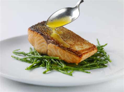 Pan Roasted Salmon with Samphire by the Scottish Salmon Company ...