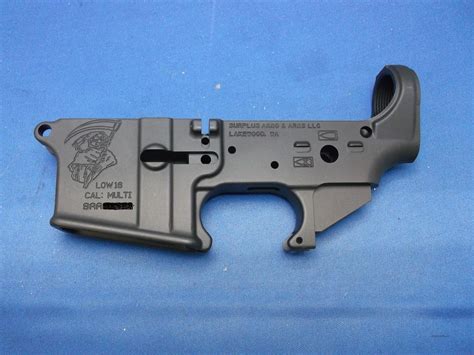 "Grim Reaper" AR-15 Stripped Lower ... for sale at Gunsamerica.com ...