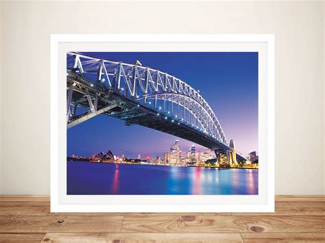 Buy Sydney Harbour Bridge Canvas Art Picture Prints Australia