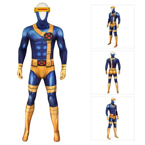 Scott Summers Cosplay Costume Cyclops Halloween Suits